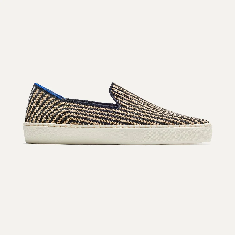 The Original Slip On Sneaker - Toffee Stripe